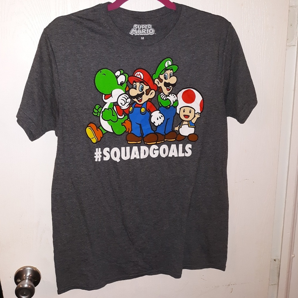 Official Nintendo Super Mario Squad Men's T-Shirt